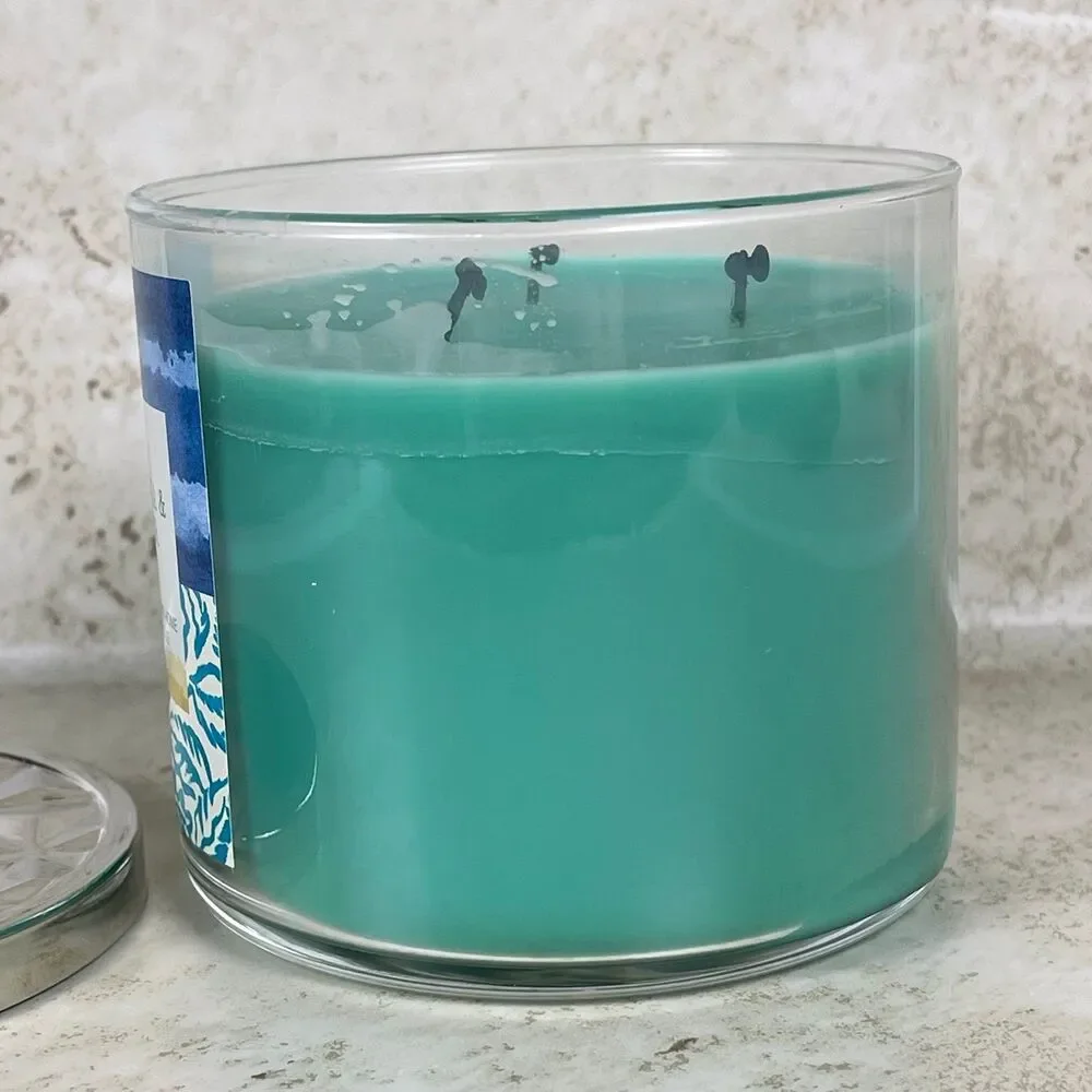 Bath & Body Works | White Tea & Ginger 3-Wick Candle - Picture 4 of 5